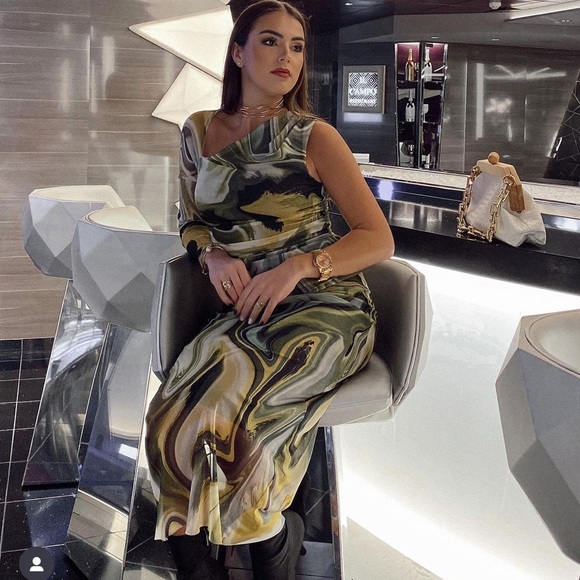 ZARA BLOGGERS FAV PRINTED TULLE TOP - Picture 8 of 16